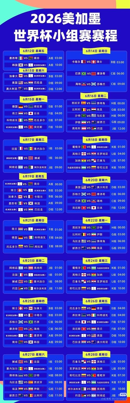 2026世界杯直播平台什么时候开始 2026世界杯直播平台什么时候开始