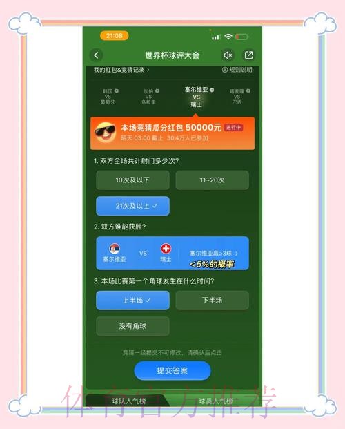世界杯投注入口：轻松参与热门赛事竞猜指南